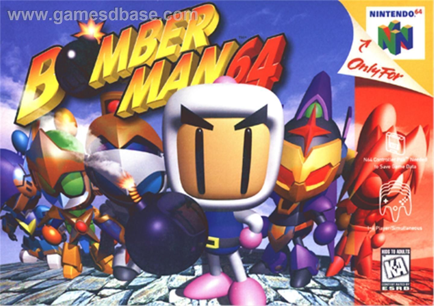 Rom juego Bomberman 64 - Arcade Edition