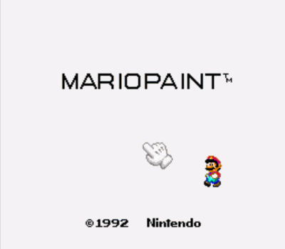 Rom juego BS Mario Paint - 6-4