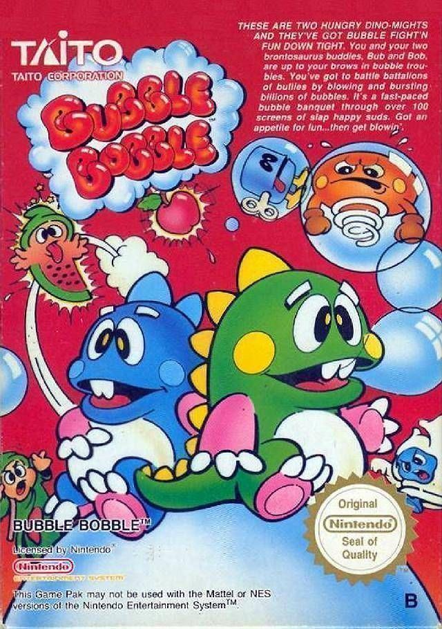Rom juego Bubble Bobble