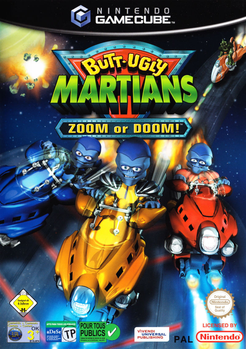Rom juego Butt Ugly Martians Zoom Or Doom