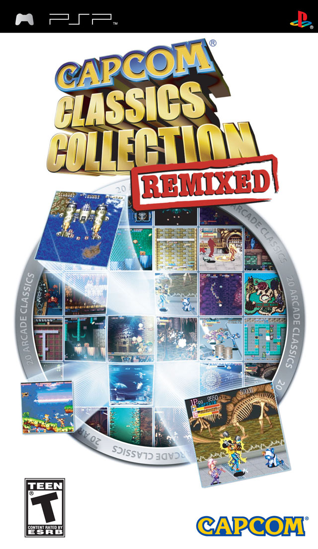 Rom juego Capcom Classics Collection Remixed
