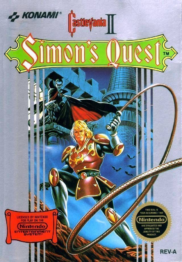 Rom juego Castlevania 2 - Simon's Quest
