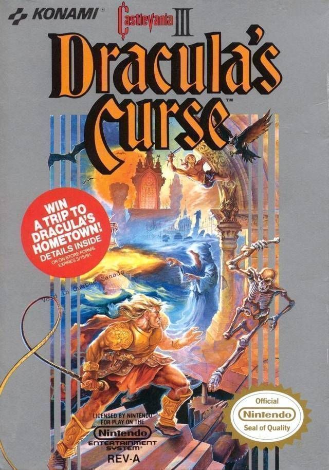 Rom juego Castlevania 3 - Dracula's Curse