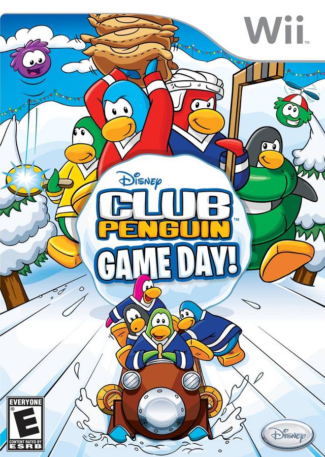 Rom juego Club Penguin - Game Day