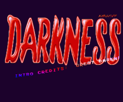 Rom juego Darkness Dual Intro