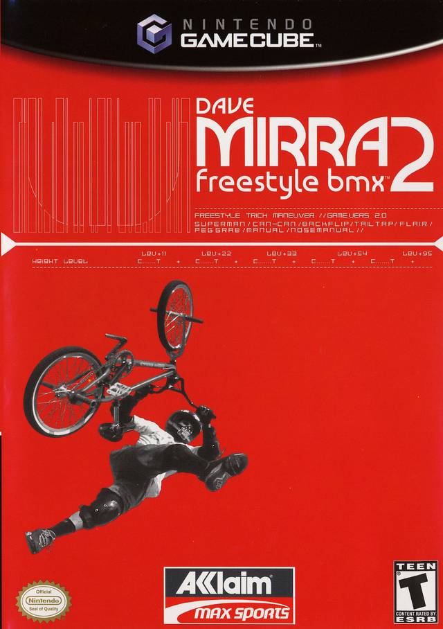 Rom juego Dave Mirra Freestyle BMX 2