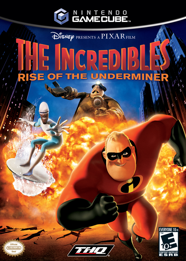 Rom juego Disney Pixar The Incredibles Rise Of The Underminer
