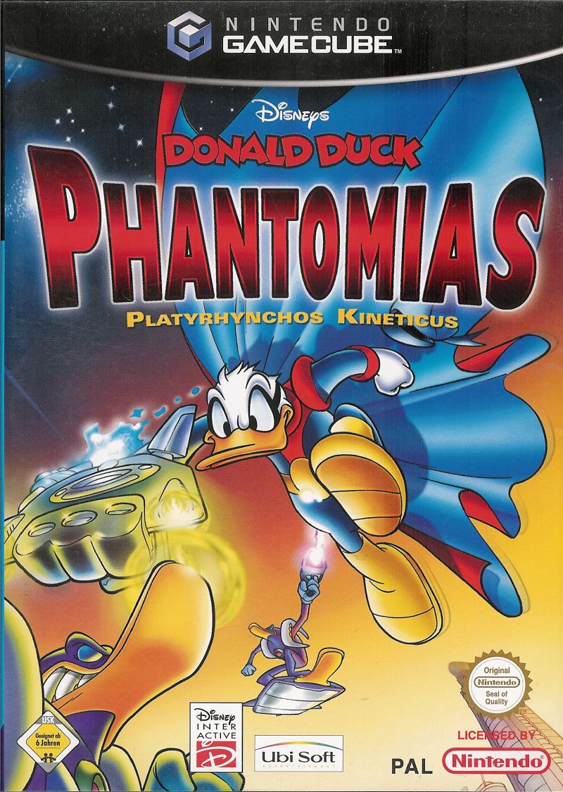 Rom juego Disney's Donald Duck Phantomias Platyrhynchos Kineticus
