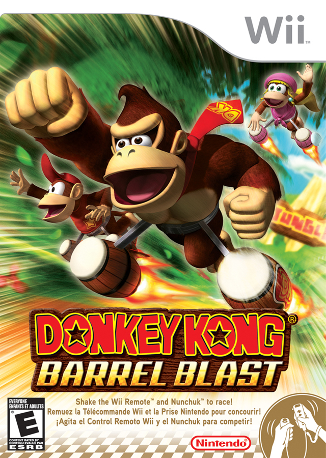 Rom juego Donkey Kong- Barrel Blast