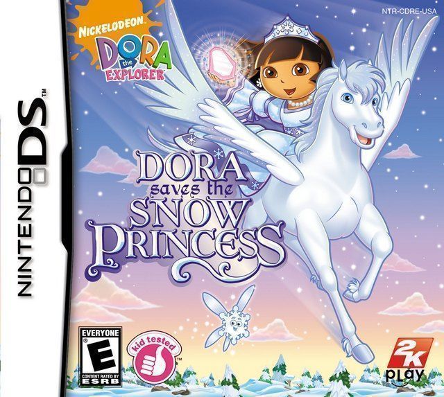 Rom juego Dora The Explorer - Saves The Snow Princess