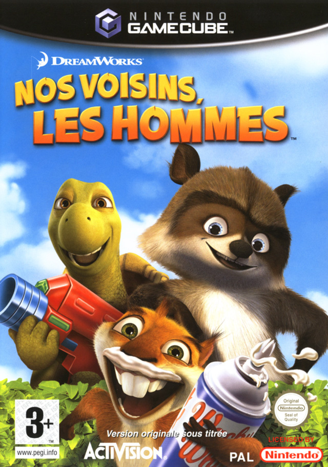 Rom juego DreamWorks Nos Voisins Les Hommes