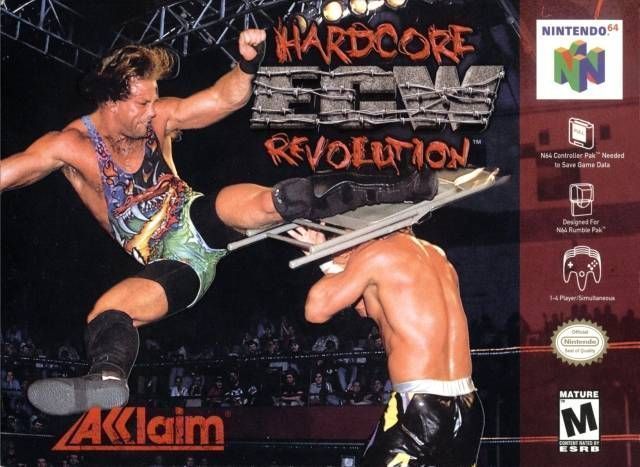 Rom juego ECW Hardcore Revolution