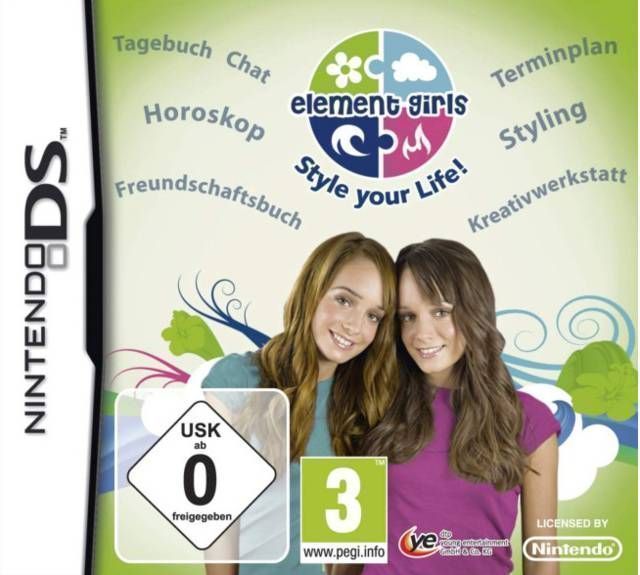 Rom juego Element Girls - Style Your Life!
