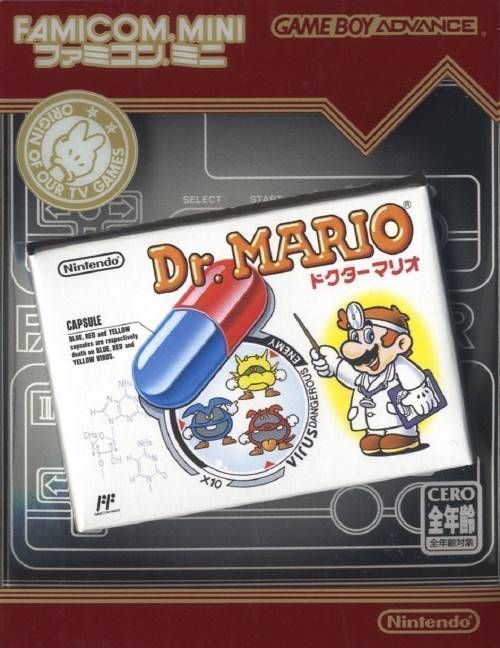 Rom juego Famicom Mini - Vol 15 - Dr. Mario