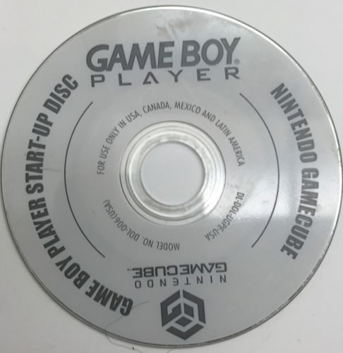 Rom juego Game Boy Player Start Up Disc
