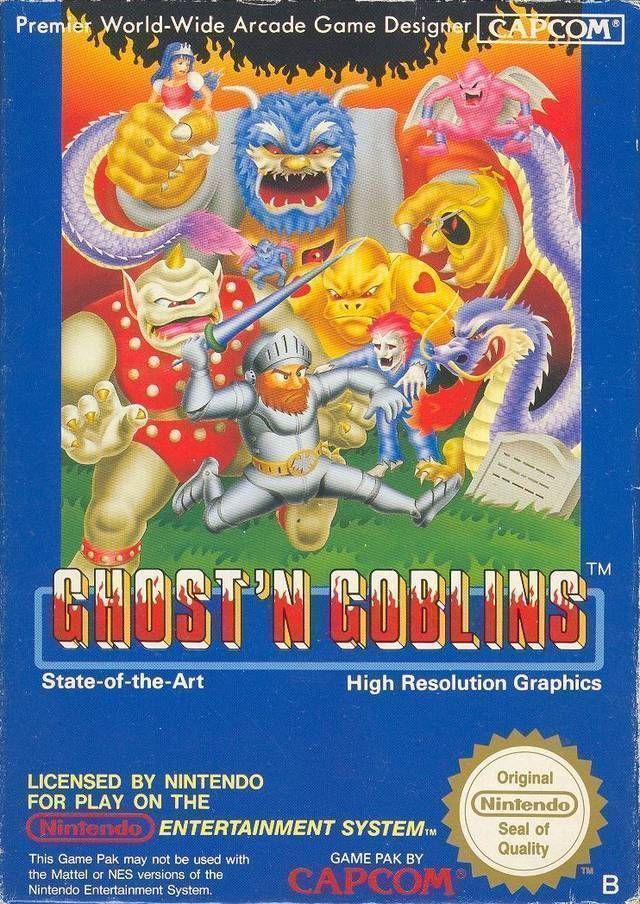 Rom juego Ghosts & Goblins Hardtype