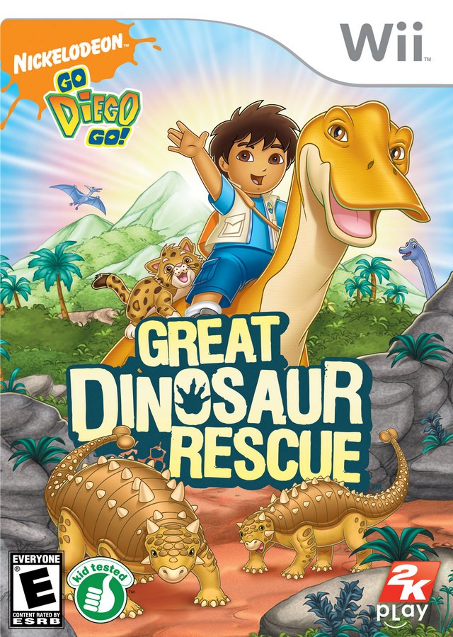 Rom juego Go Diego Go Great Dinosaur Rescue