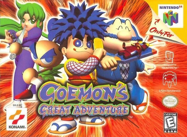 Rom juego Goemon's Great Adventure