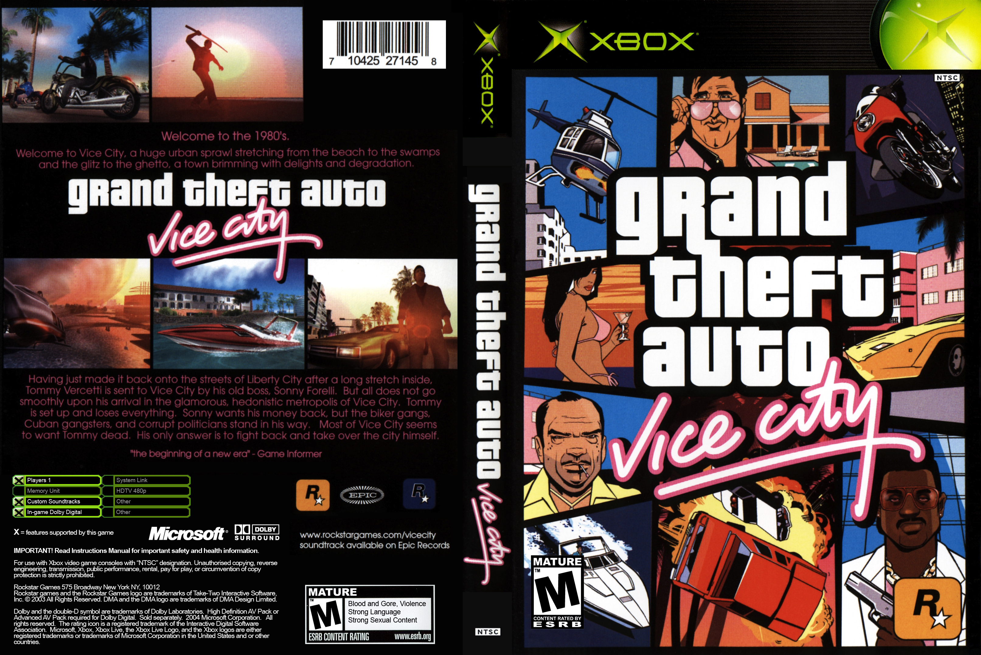 Rom juego GTA Vice City