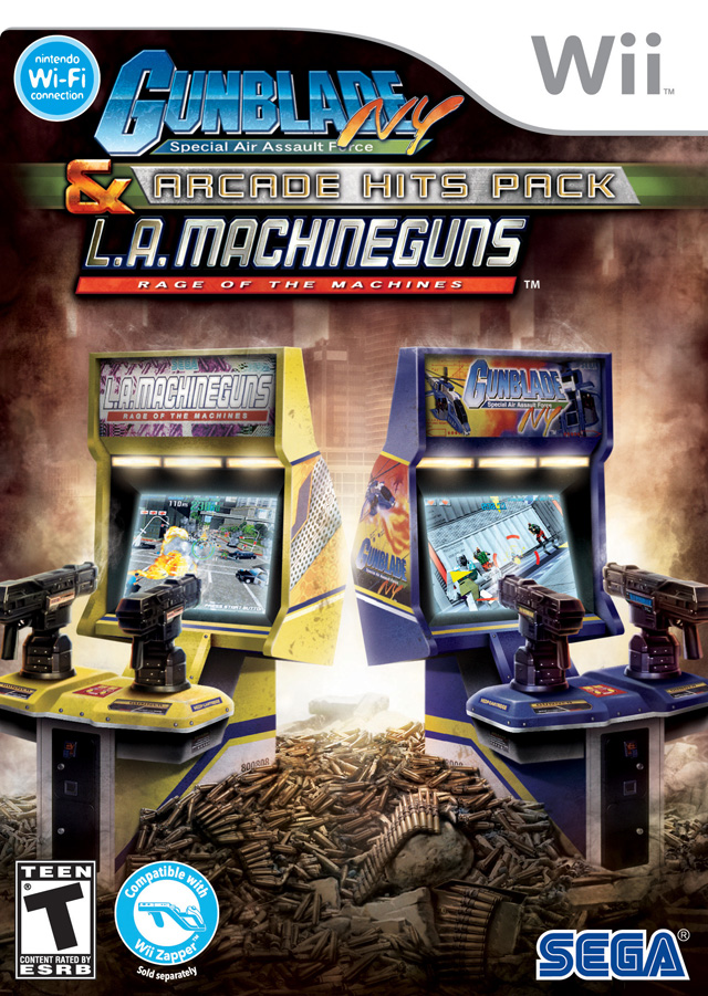 Rom juego Gunblade NY & LA Machineguns - Arcade Hits Pack