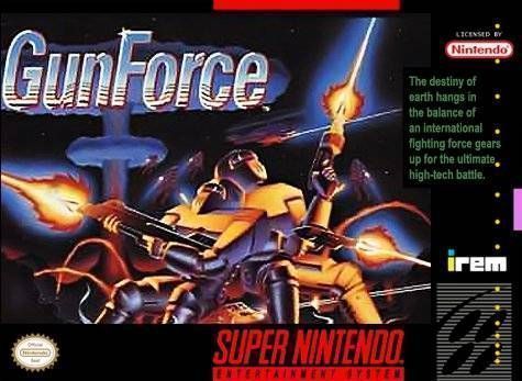 Rom juego Gunforce - Battle Fire Engulfed Terror Island