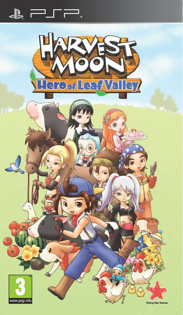 Rom juego Harvest Moon - Hero Of Leaf Valley