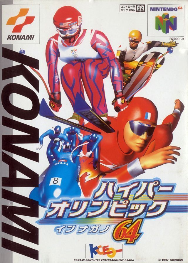 Rom juego Hyper Olympics Nagano 64