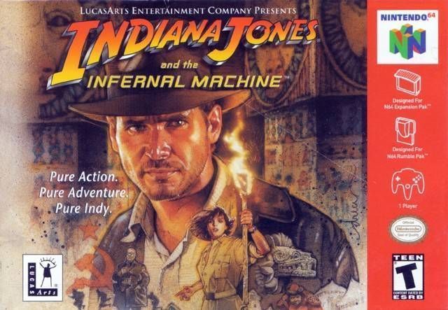 Rom juego Indiana Jones And The Infernal Machine