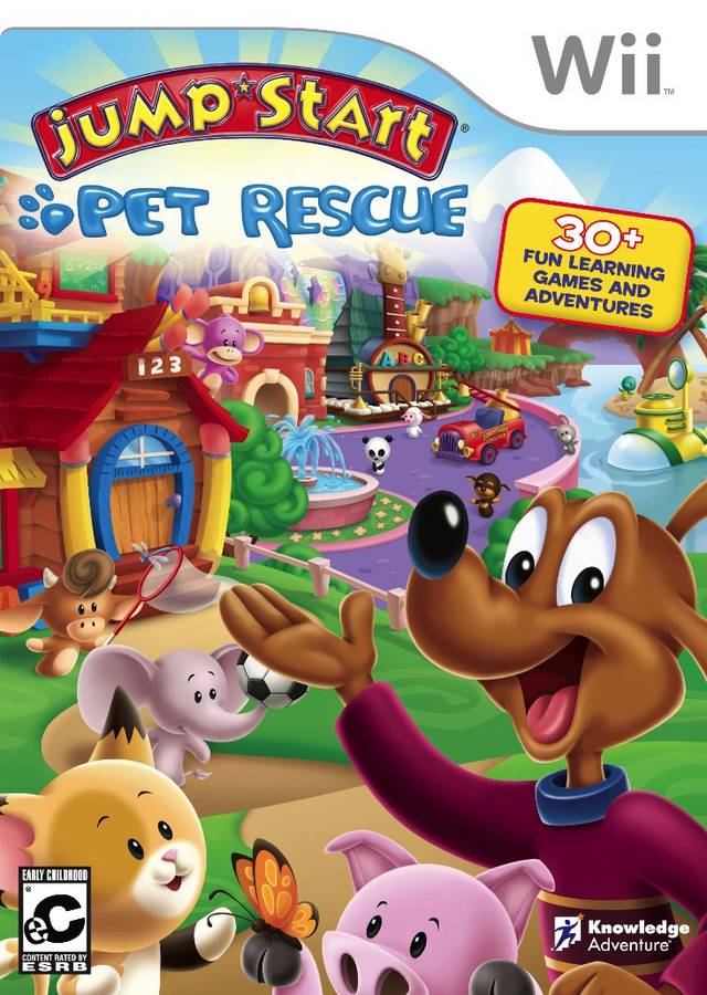 Rom juego JumpStart- Pet Rescue