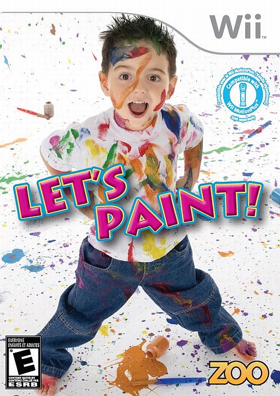 Rom juego Let's Paint