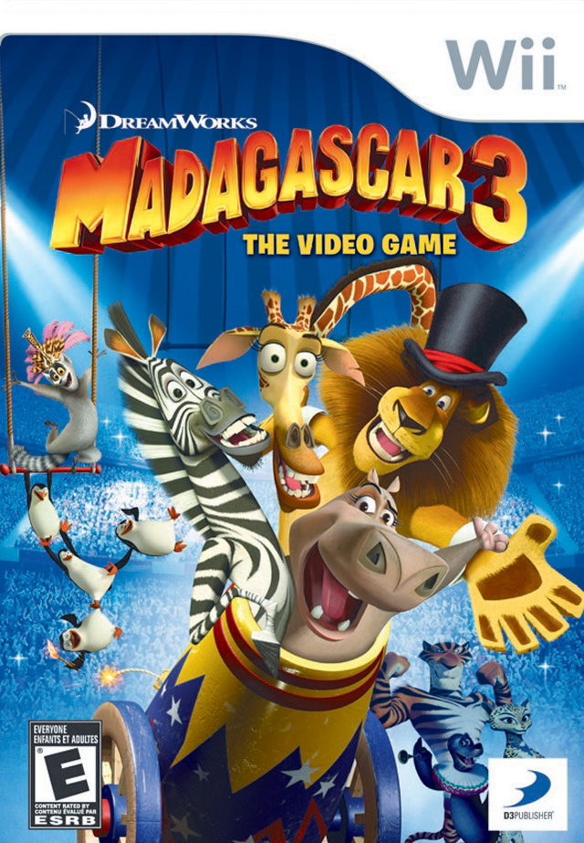 Rom juego Madagascar 3