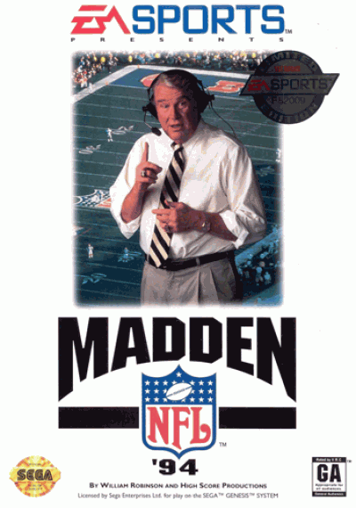 Rom juego John Madden NFL 94 (UEJ) [b1]