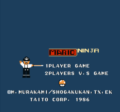 Rom juego Mario Ninja