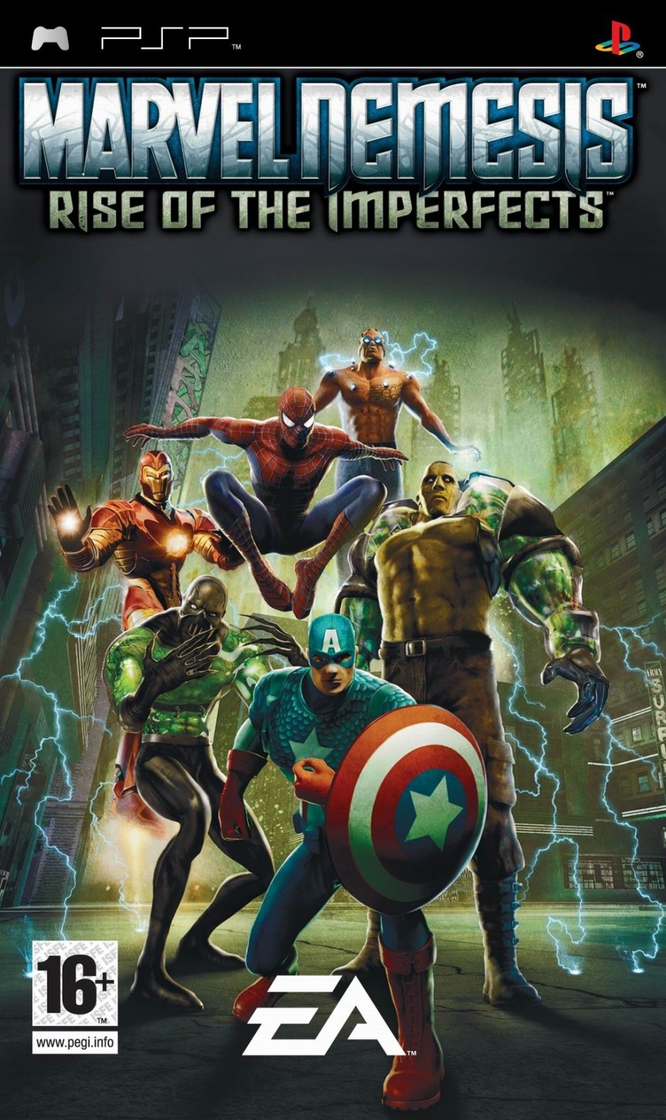 Rom juego Marvel Nemesis - Rise Of The Imperfects