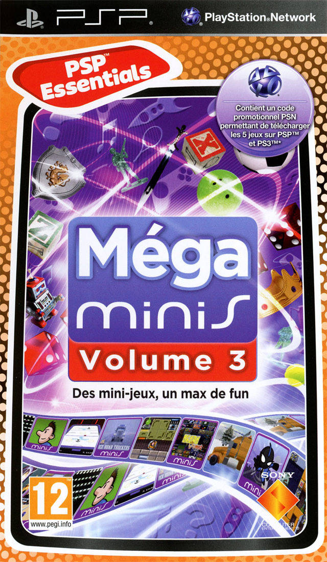 Rom juego Mega Minis Volume 3