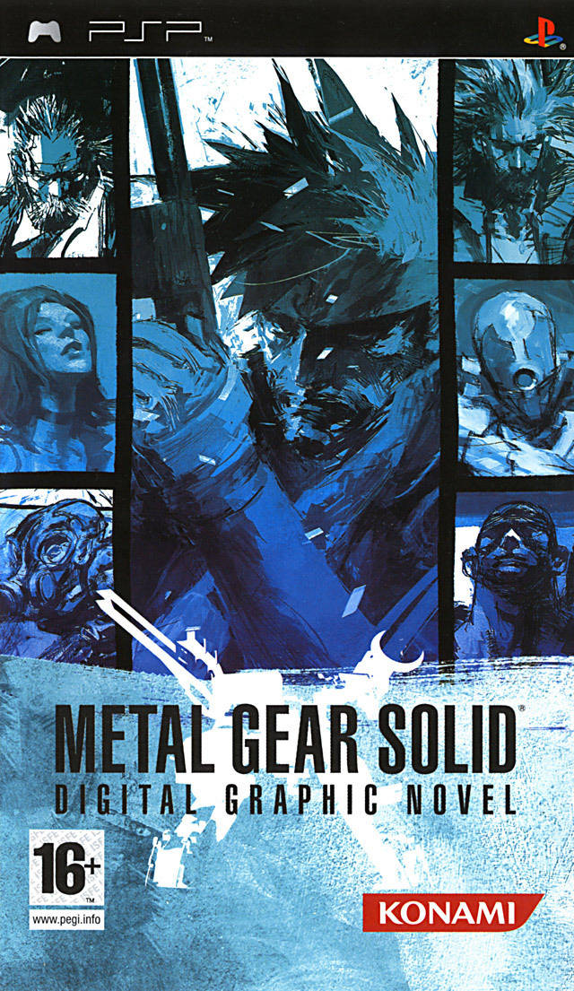 Rom juego Metal Gear Solid - Digital Graphic Novel