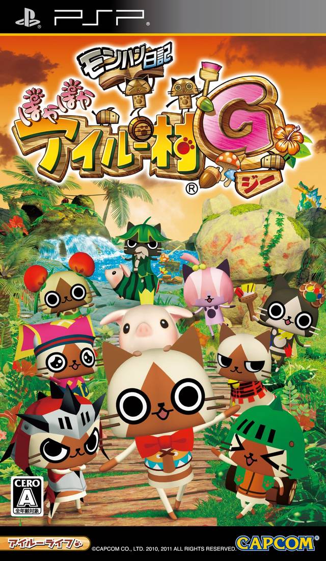 Rom juego MonHun Nikki - Poka Poka Airou Mura G