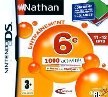 Rom juego Nathan Entrainement 6e - 1000 Activites