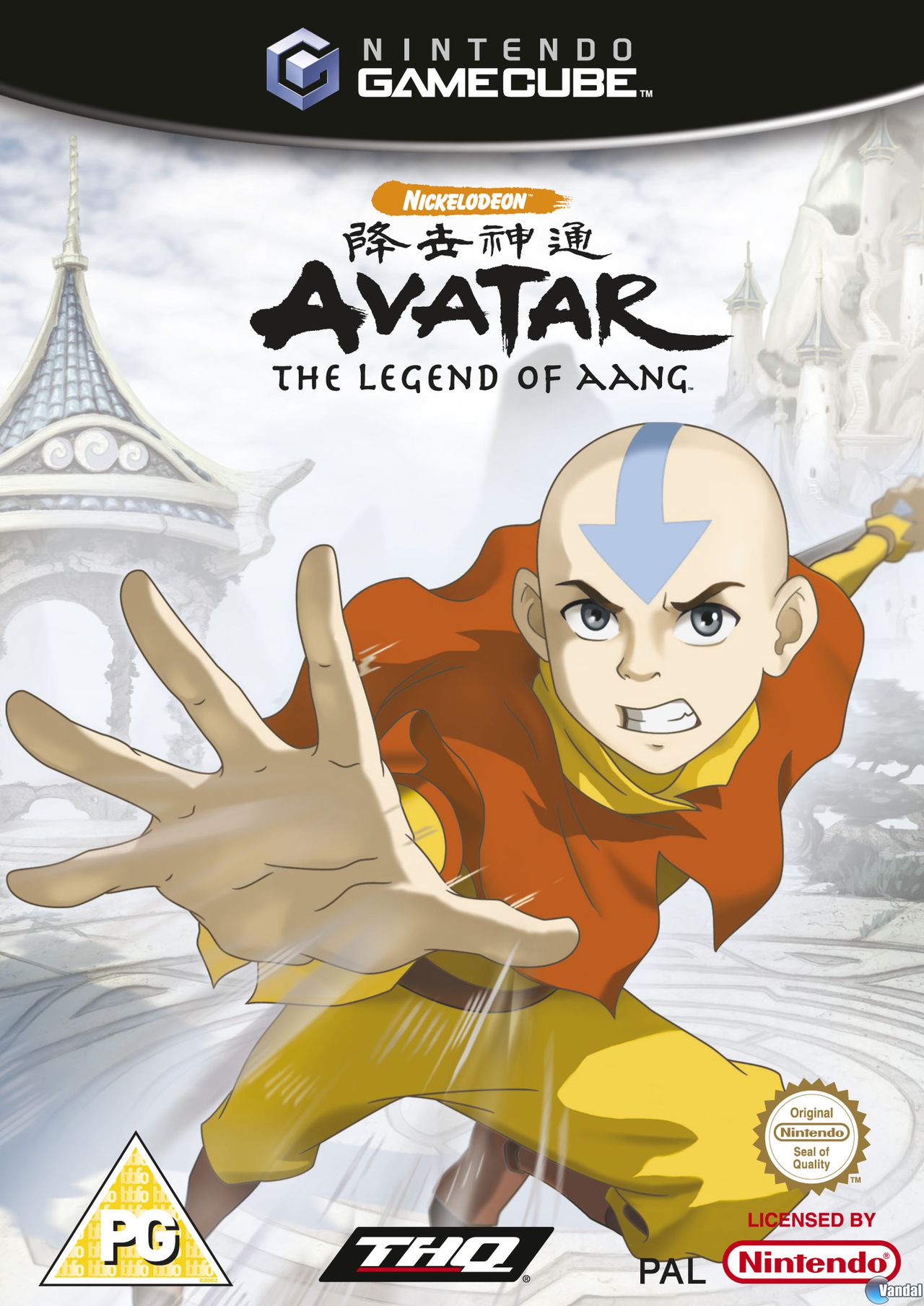 Rom juego Nickelodeon Avatar The Legend Of Aang