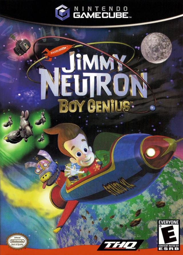 Rom juego Nickelodeon Jimmy Neutron Boy Genius