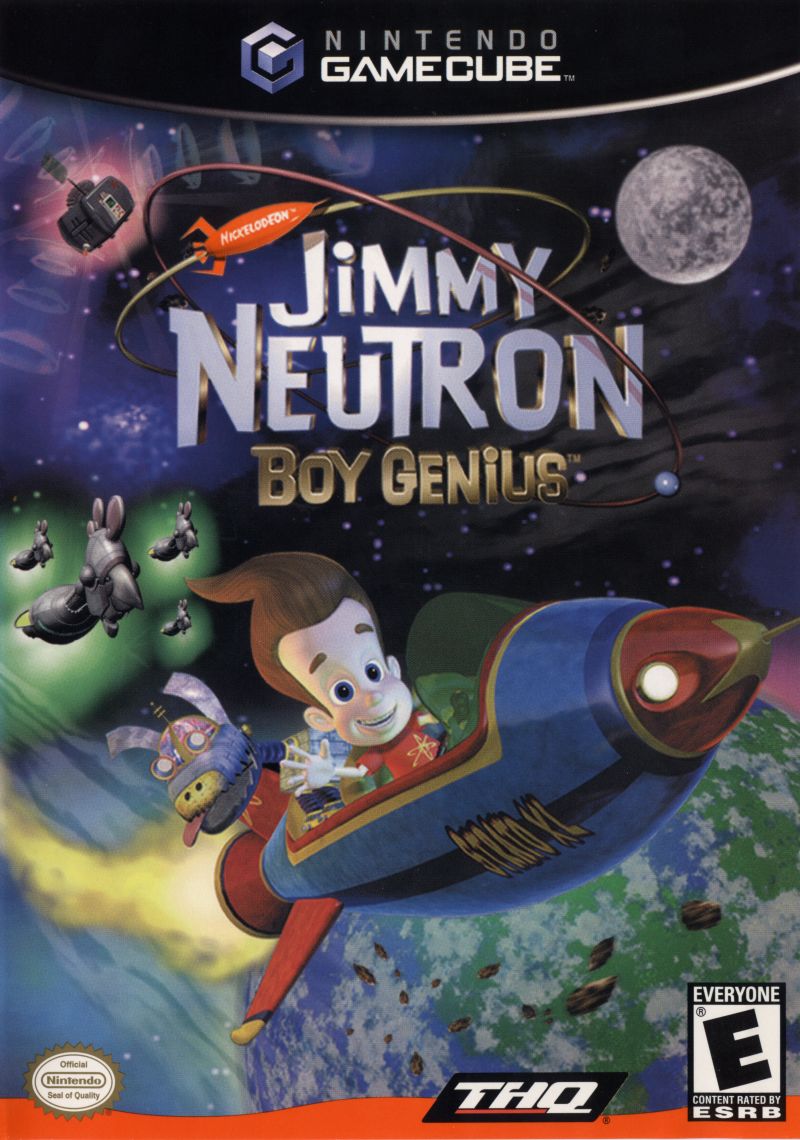 Rom juego Nickelodeon Jimmy Neutron Der Mutige Erfinder