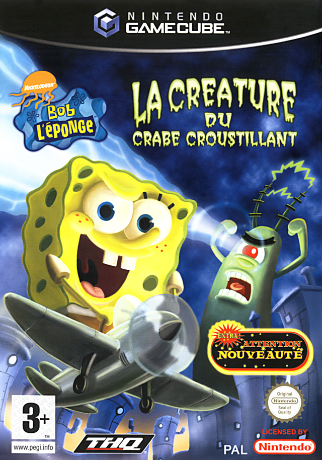 Rom juego Nickelodeon SpongeBob SquarePants Creature From The Krusty Krab