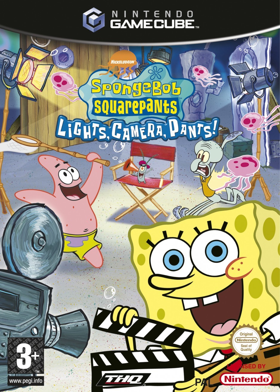 Rom juego Nickelodeon SpongeBob Squarepants Licht Uit Camera Aan