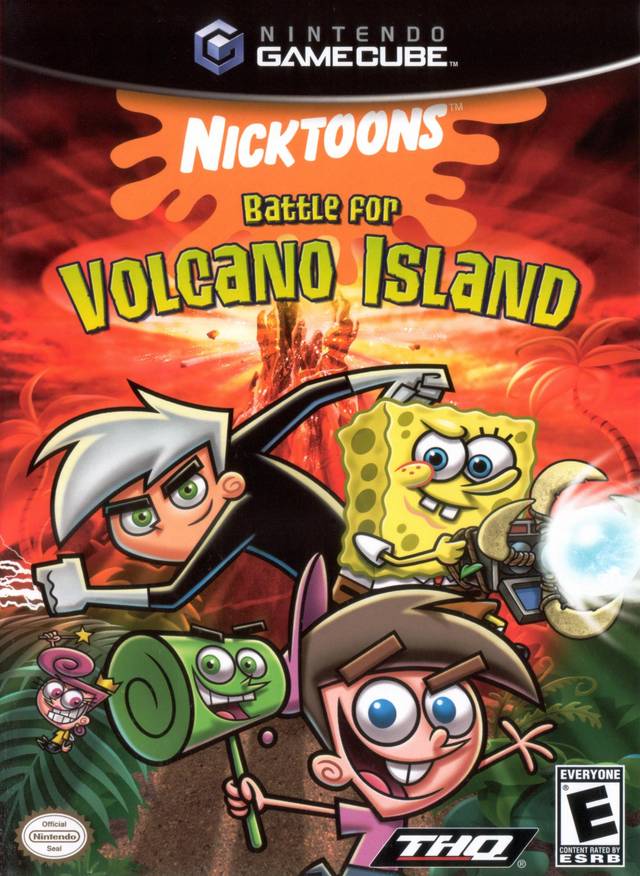 Rom juego Nicktoons Battle For Volcano Island