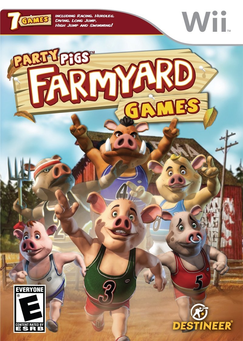 Rom juego Party Pigs- Farmyard Games