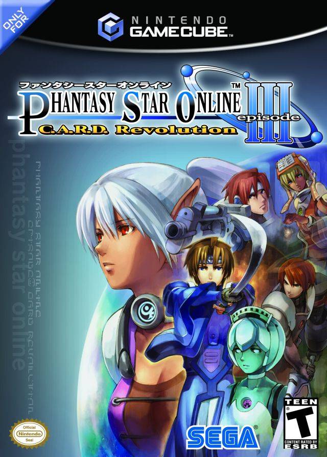Rom juego Phantasy Star Online Episode III C.A.R.D. Revolution