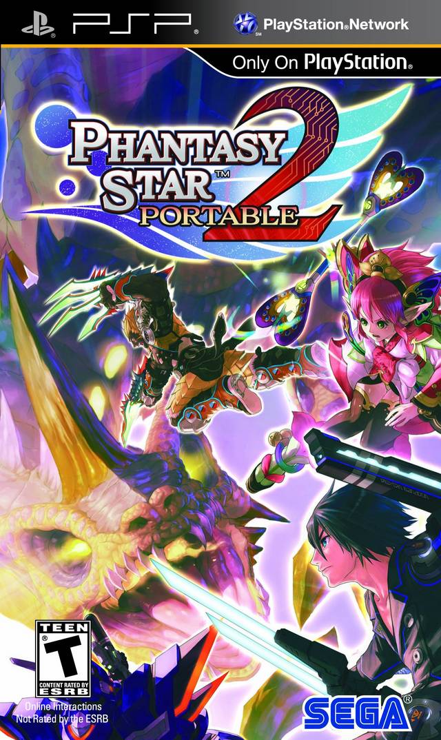 Rom juego Phantasy Star Portable 2