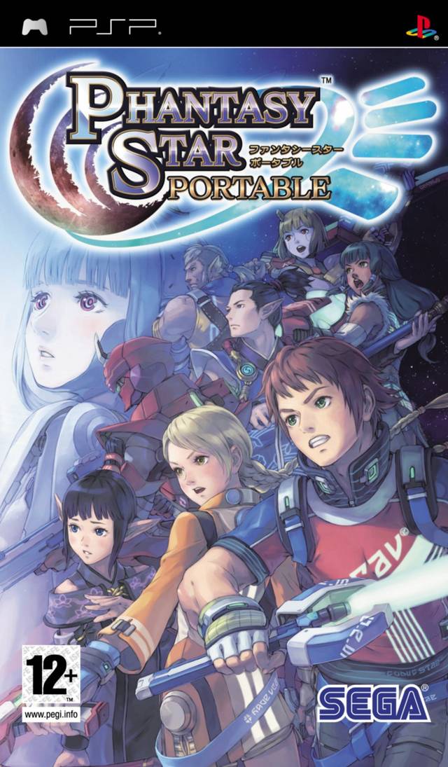 Rom juego Phantasy Star Portable
