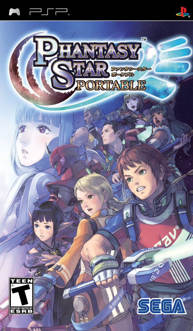 Rom juego Phantasy Star Portable