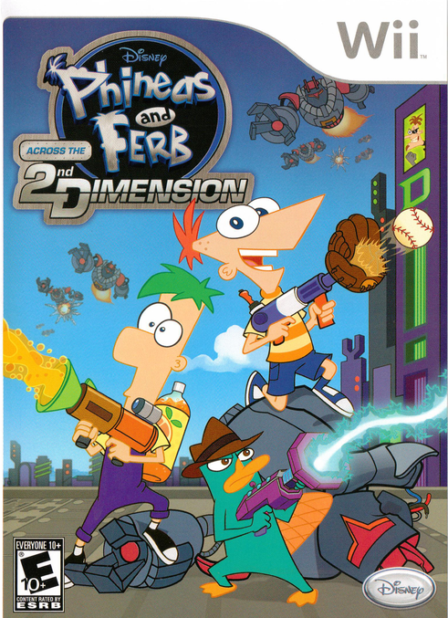 Rom juego Phineas And Ferb Across The 2nd Dimension